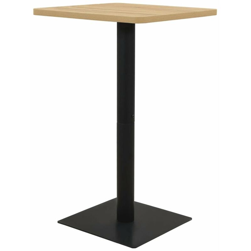 

Mesa de bistro color roble 78,5x78,5x107 cm