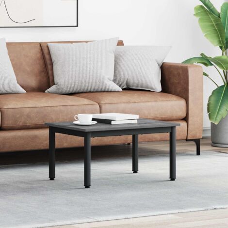 Mesa de Café Gris  70 x 50 x 36 cm Madera de ingeniería