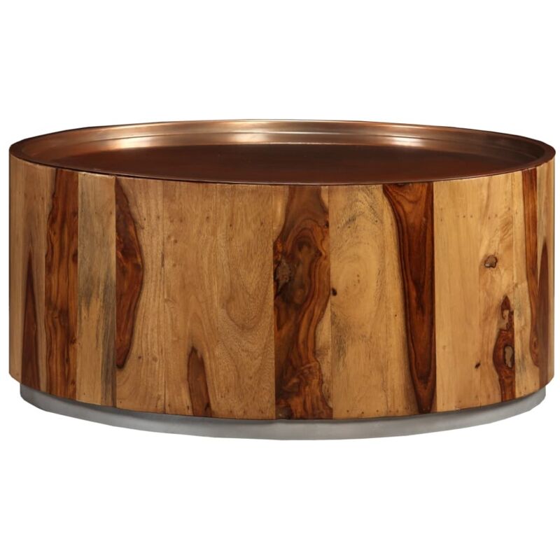 

Mesa de Centro 68x30 cm Madera Maciza de Sheesham Marrón - Marrón - Vidaxl