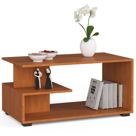 Mesa de centro AKORD PIN Aliso 90 cm frente en color Aliso 90x51x45 cm