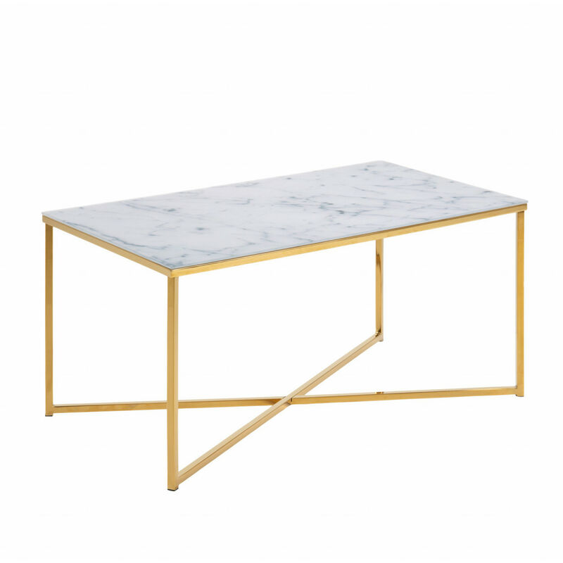 

Mesa De Centro Alisma 90 Cm Ancho: 90 Cm X Largo: 50 Cm X Alto: 45 Cm