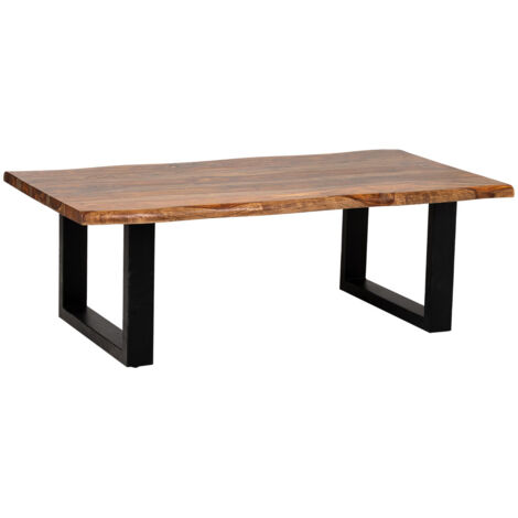 Mesa de centro color natural 137x74x46
