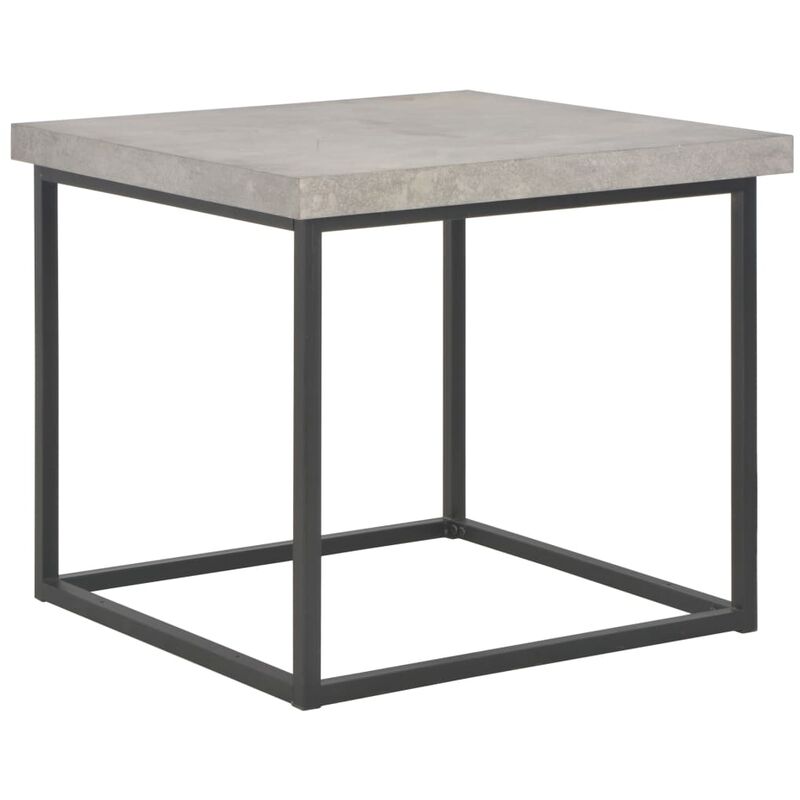 

Mesa de centro con apariencia de hormigón 55x55x53 cm - Gris