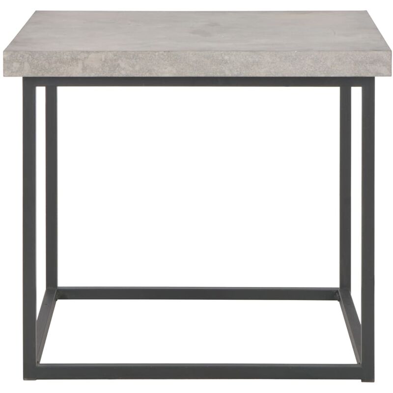 

Mesa de centro con apariencia de hormigon 55x55x53 cm