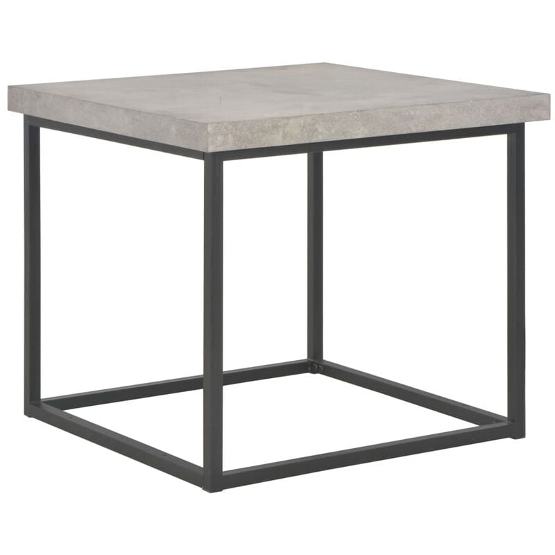 

Mesa de centro con apariencia de hormigón 55x55x53 cm