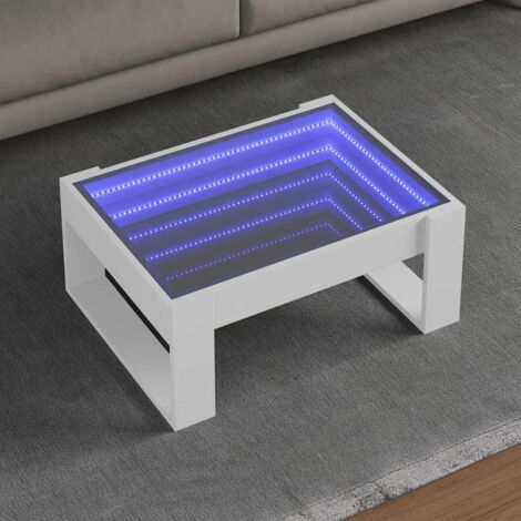 Mesa de centro con  LED  70x53x30 cm