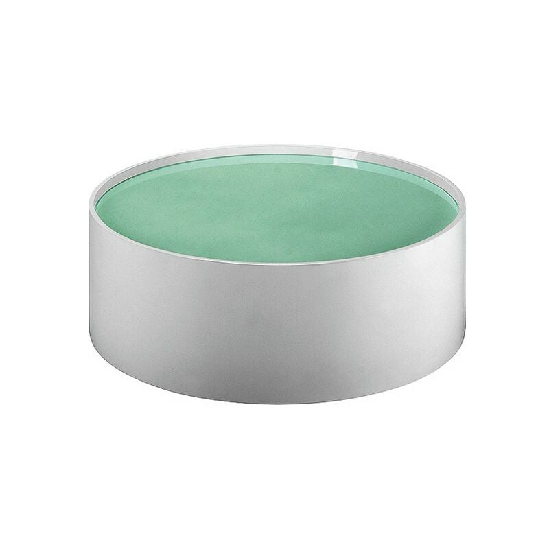 

Mesa de Centro Cristal Madera MDF (78 x 78 x 30 cm)
