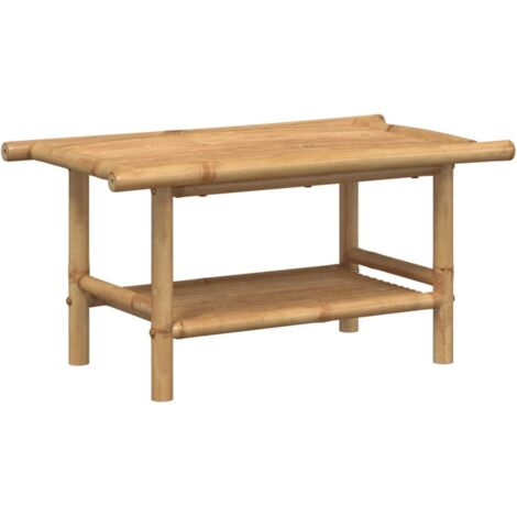 Mesa de centro de bambú 70x40x35 cm vidaXL