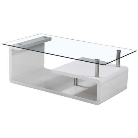 Mesa de Centro de Cristal Templado Ada