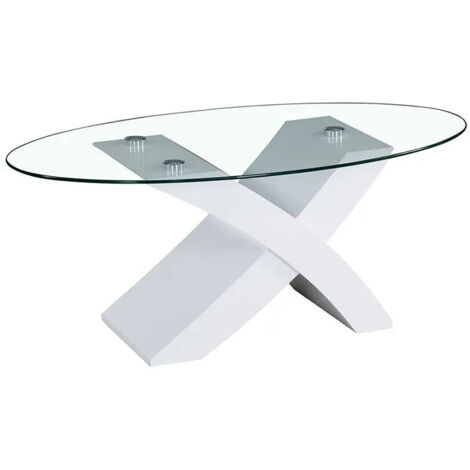 Mesa de Centro de Cristal Templado Lore