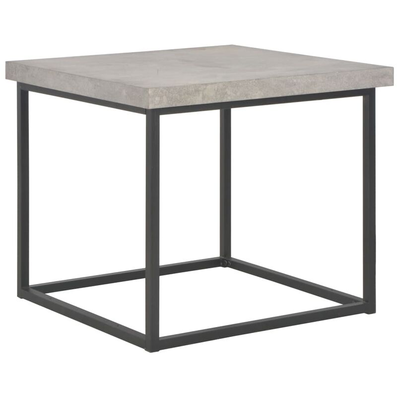 

vidaXL Mesa de Centro con Apariencia de Hormigón 55x55x53 cm - Gris