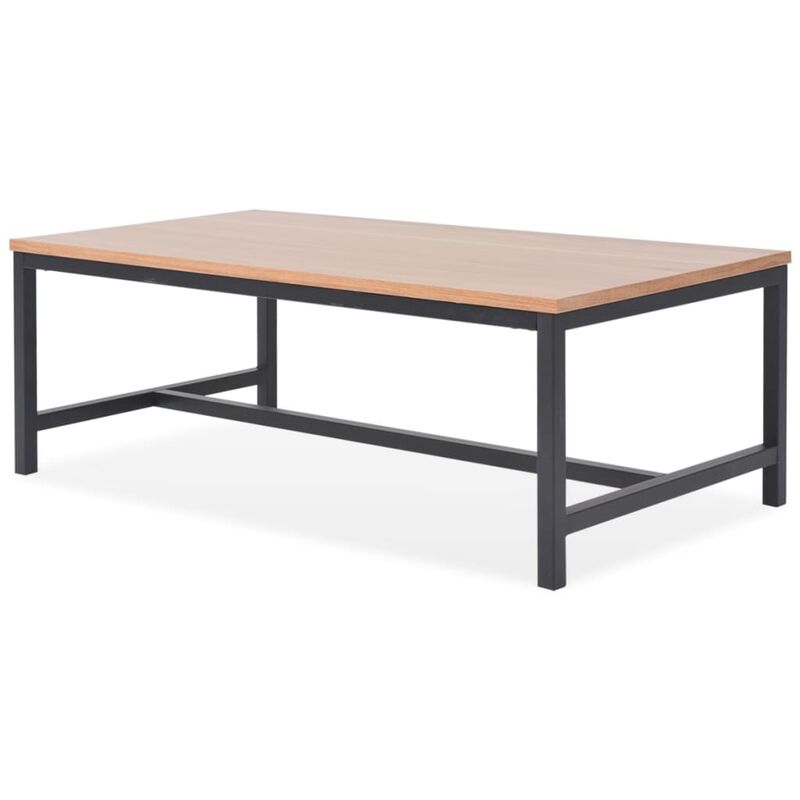 

Mesa de centro de madera de fresno 100x55x36 cm