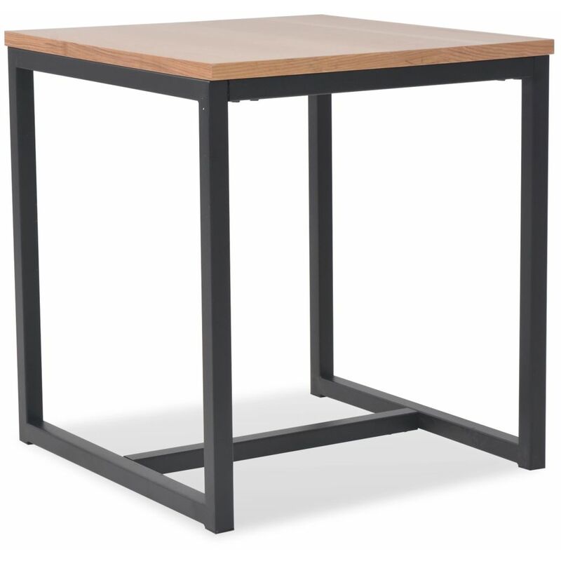 

Mesa de centro de madera de fresno 48x48x53 cm