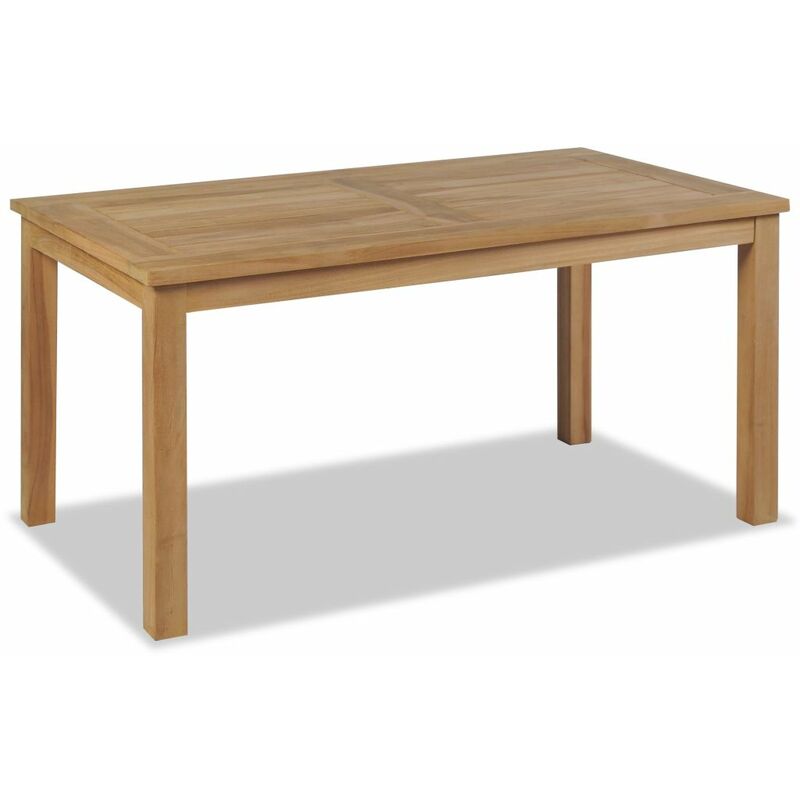 

Mesa de centro de madera de teca 90x50x45 cm