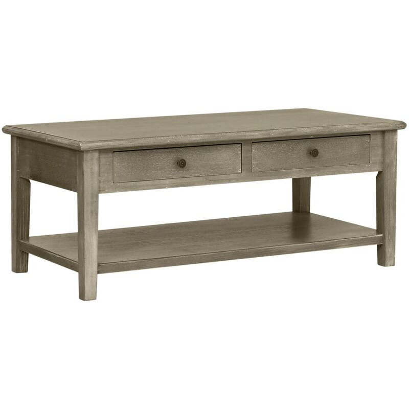 

vidaXL Mesa de Centro de Madera 100x50x40 cm - Marrón