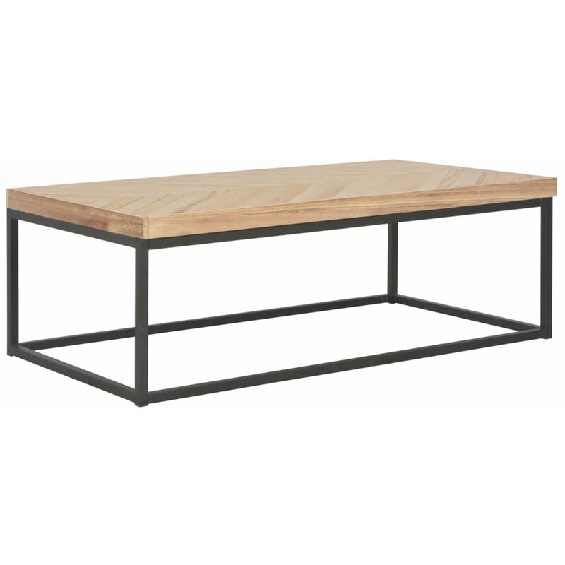 

Mesa de centro de madera maciza 110x60x37 cm