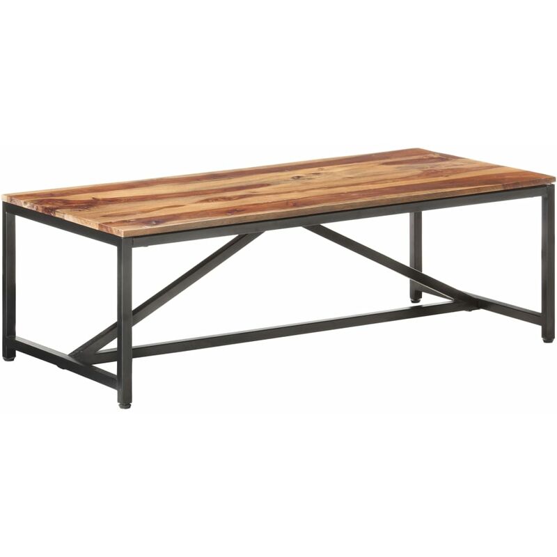 

Mesa de centro de madera maciza de sheesham 120x60x40 cm