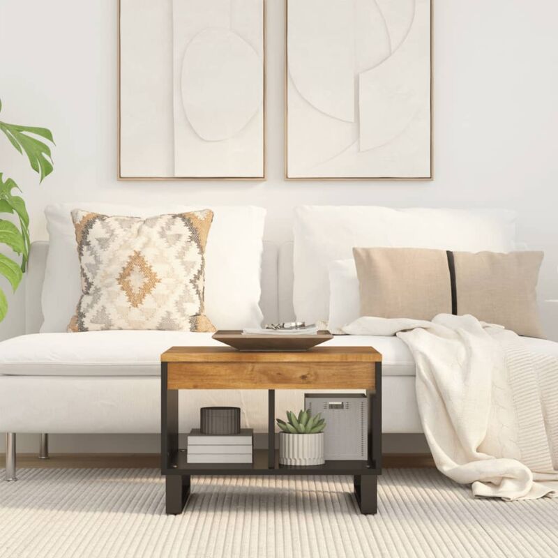 Vidaxl - Table basse 55x50x40 cm bois de manguier massif