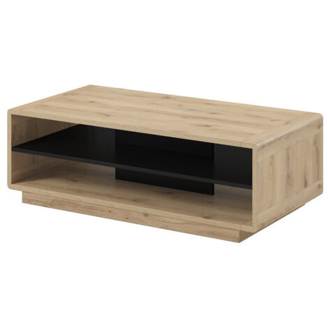 Mesa de centro Deltese 110 , 40x60x120cm, Diámetro: 0, Aglomerado laminado, Angular