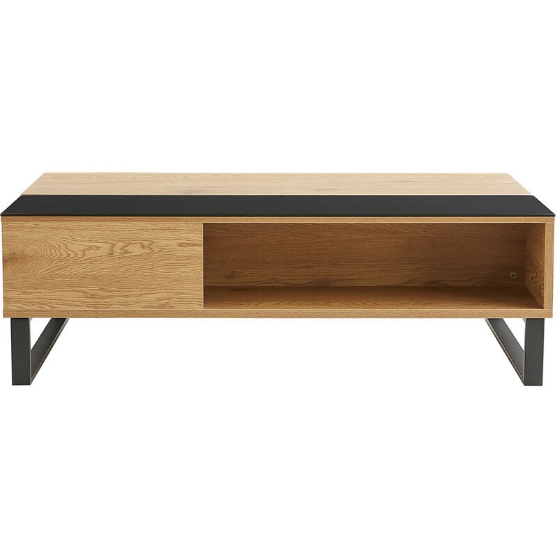 

Mesa de centro elevable en madera y metal WYNN