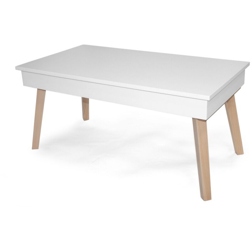 

Mesa De Centro Elevable Kalesi Blanco Ancho: 96 Cm X Largo: 50 Cm X Alto: 45 Cm. Altur