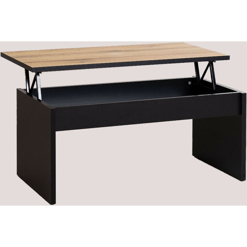 

Mesa de Centro Elevable Naudaf Madera Rústica - Sklum