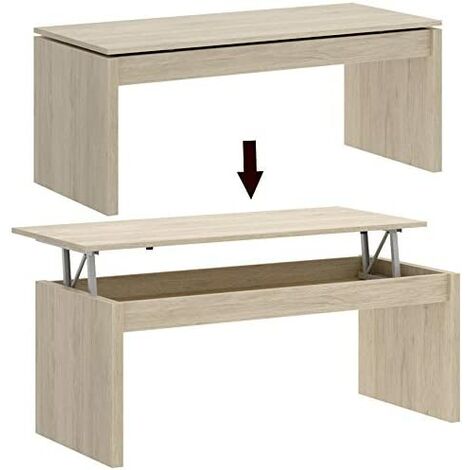 Mesa de centro elevable