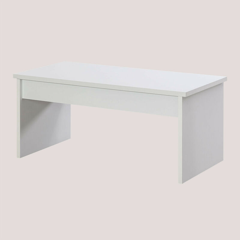 

Mesa de Centro Elevable Naudaf Design Blanco - Sklum