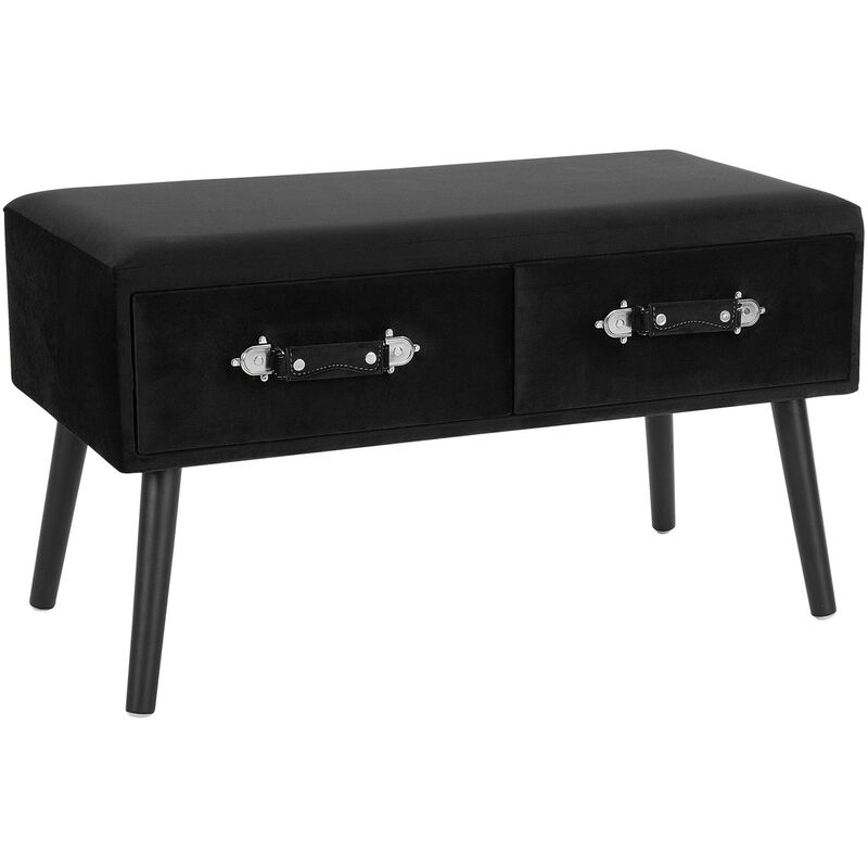 

Mesa de centro negro AMTRAK