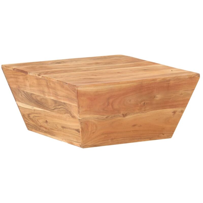 

Mesa de centro forma de V madera maciza 66x66x30 cm de acacia - Marrón - Vidaxl