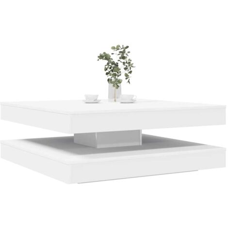 Mesa de centro giratoria 360 grados  90x90x34,5 cm
