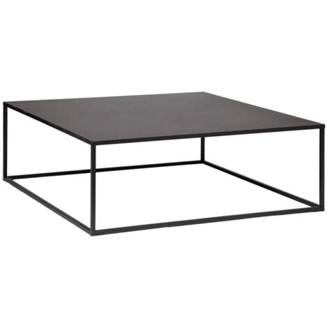 Mesa de centro Gota - metal - negro - Atmosphera créateur d'intérieur - NEGRO