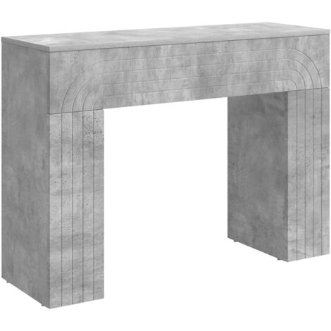 Mesa de centro Gris Hormigón 102 x 35 x 75 cm