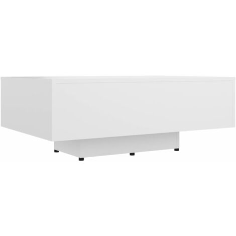 Mesa de Centro Madera Contrachapada 115x60x31 cm/85x55x31 cm Multicolor