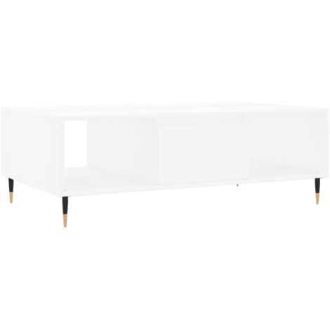 Mesa de centro madera de ingeniería blanco 104x60x35 cm vidaXL
