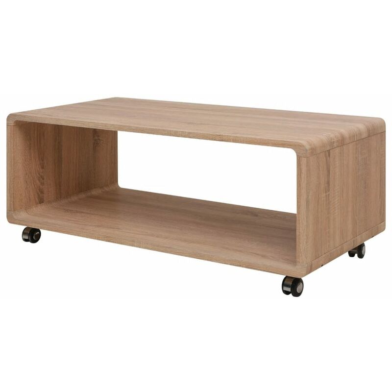 

Mesa de Centro de Alto Marrón - Marrón - Vidaxl