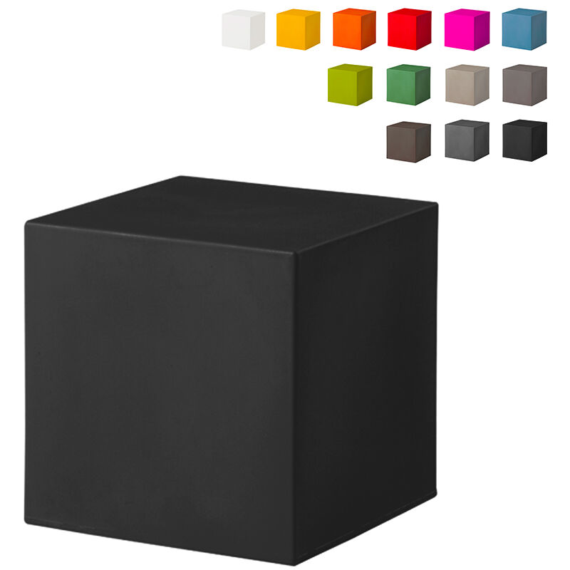 

Mesa de centro Silla Cúbica Diseño moderno en color Cubo Pouf | Color: Negro - Slide