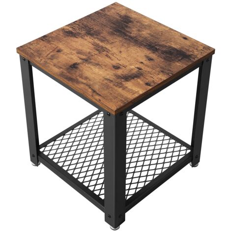 Mesa de centro Valora estilo rústico en pareja diseño loft