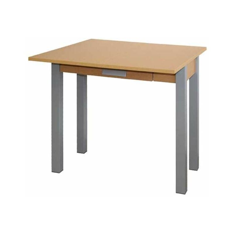 

Mesa de cocina con apertura tipo libro en VARIOS COLORES PAVIA 80 x 40/80 x 76 cm (largo x ancho x alto) Color Roble