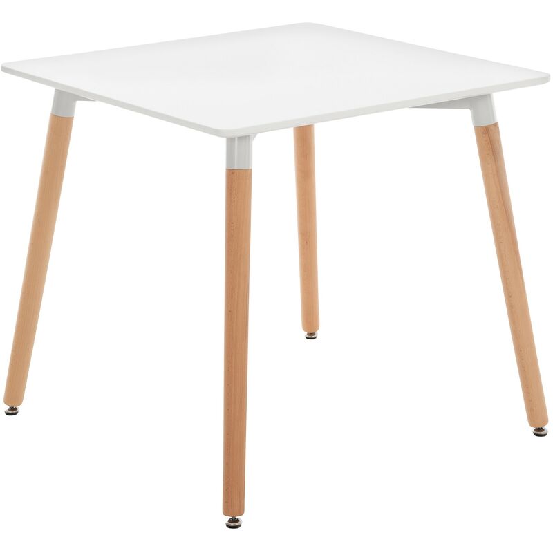 

CLP - Mesa de Cocina Viborg Blanco Ø 80 cm