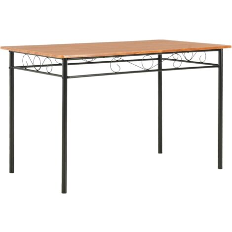 Mesa de comedor 120x70x75 cm Mdf Brown