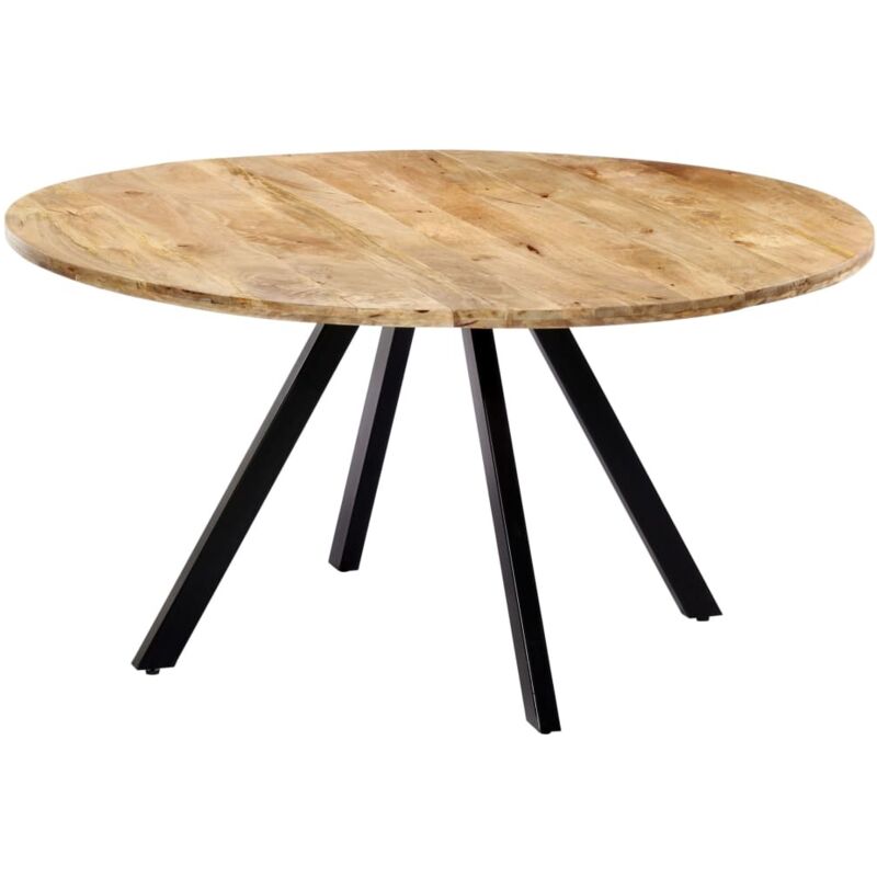 

vidaXL Madera Maciza de Mango Mesa de Comedor 150x73 cm - Marrón