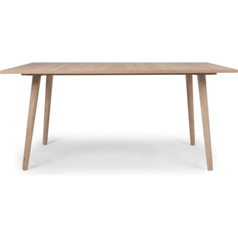 Mesa de comedor 160 x 90 cm roble claro - Agrigento