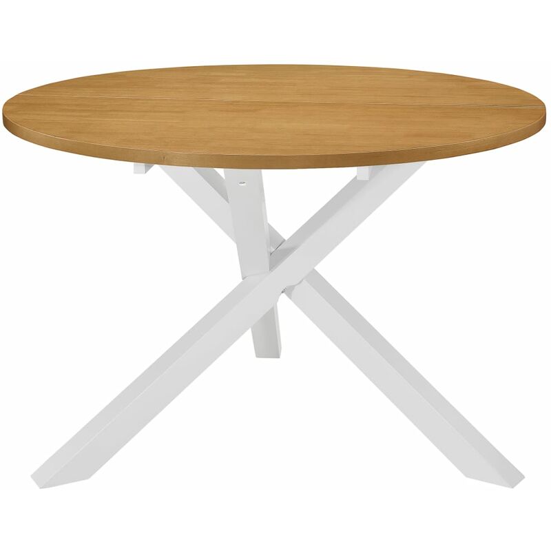 

Mesa de comedor blanca 120x75 cm MDF - Blanco