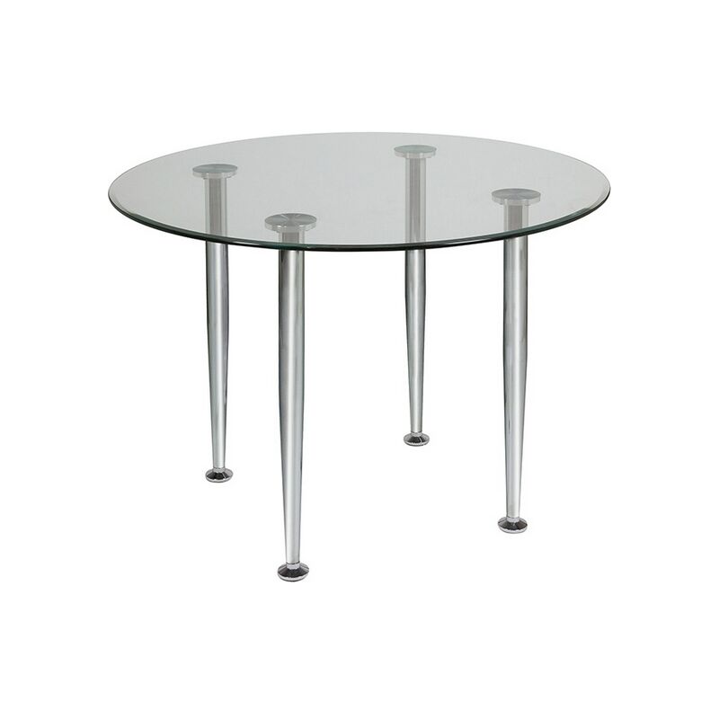 

BHD - Mesa de Comedor Cir Cristal Templado (105 x 105 x 75 cm)