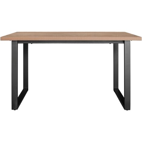 Mesa De Comedor Con Estructura Metalica