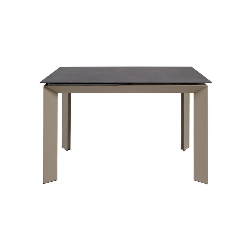 

BHD - Mesa de Comedor Cristal Metal Gris (120 X 80 x 76 cm)