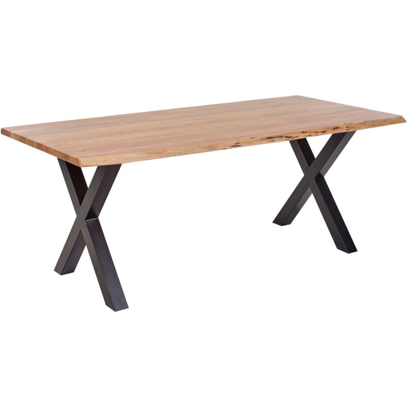 

Mesa de comedor de madera 200x102 cm BROOKE