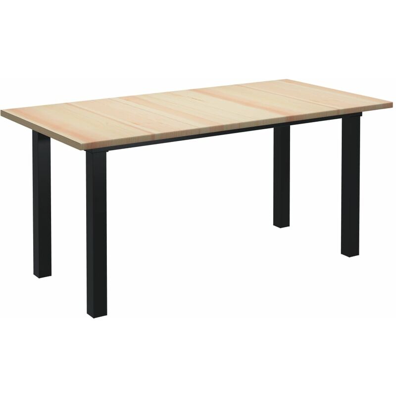 

vidaXL Madera de Pino Mesa de Comedor 160x80x76 cm Modelo 4 - Marrón