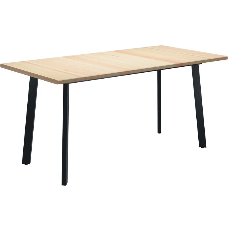 

Vidaxl - Madera de Pino Mesa de Comedor 160x80x76 cm Modelo 5 - Marrón